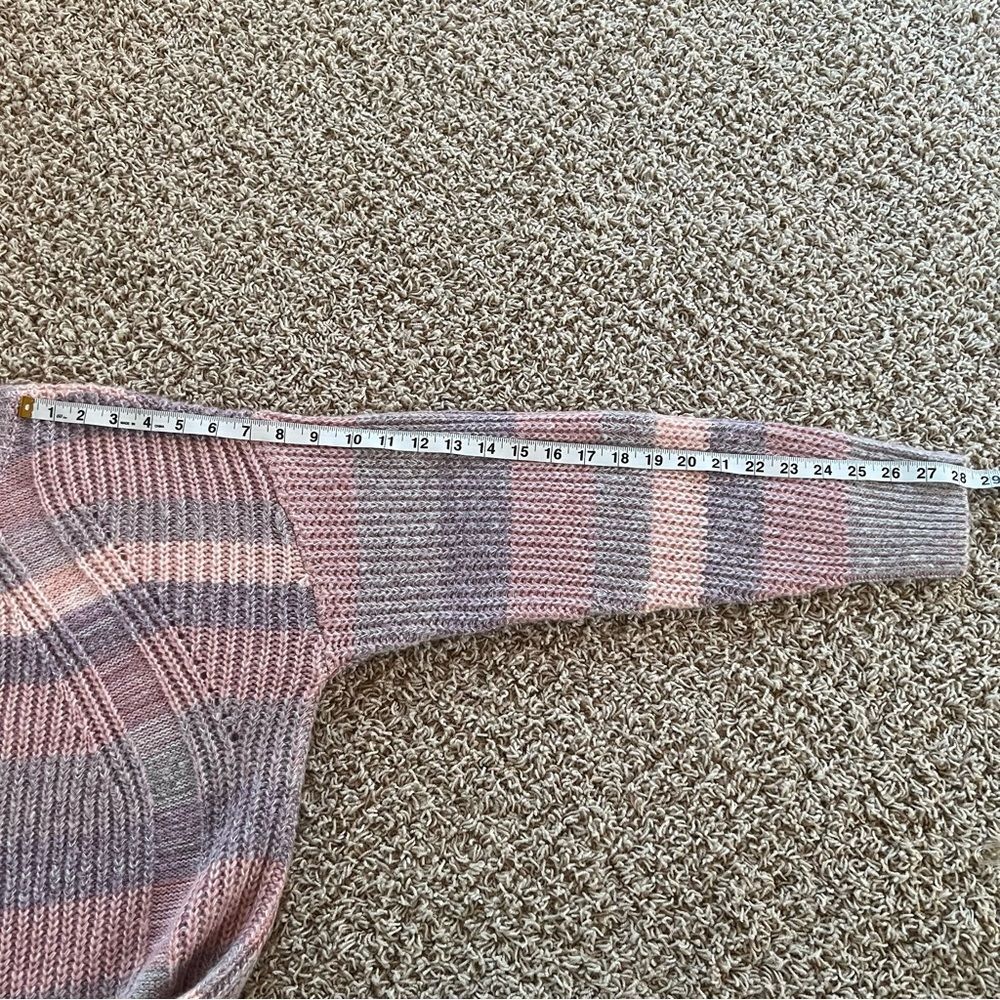 Christopher & Banks Pastel Blended Stripped Sweater Size 0X/XL - Picture 9 of 9